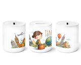 Personalisierte Spardose 604 Abenteuerin