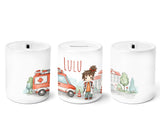 Personalisierte Spardose 622 Ärztin