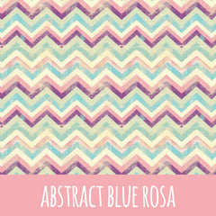 Abstract blue rosa Bio Rib Jersey 106cm Stoffrest 15,45€/m