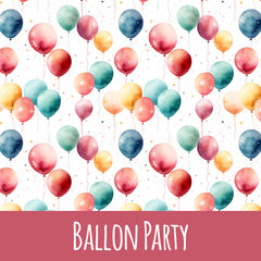 Ballon party Bio-Sommersweat 51cm Stoffrest 20,8€/m