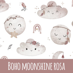Boho moonshine rosa Bio Jersey