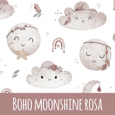 Boho moonshine rosa Baumwolle
