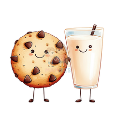 Bügelbild best friends cookie - 25-003