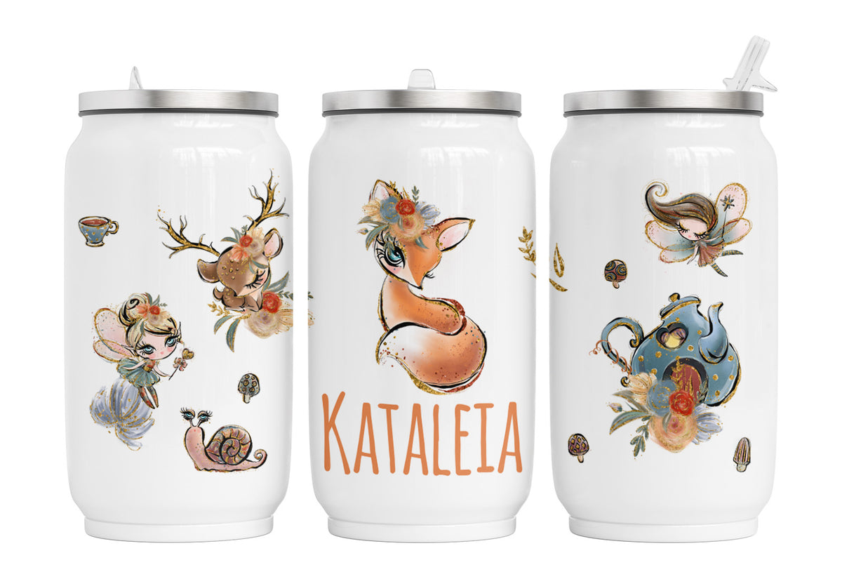 Personalisierte Thermo-Edelstahl Trinkdose 20. Magische Welt