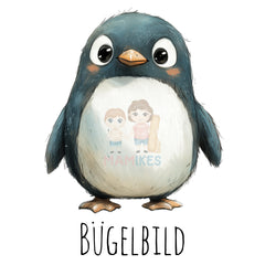 Bügelbild happy pinguin - H013