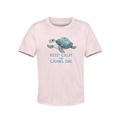 Kinder T-Shirt keep calm & crawl on!
