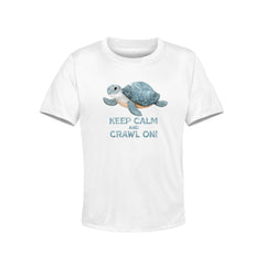 Kinder T-Shirt keep calm & crawl on!