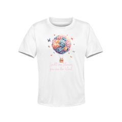 Kinder T-Shirt Leicht wie Blumen, frei wie der Wind