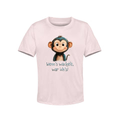 Kinder T-Shirt Wenn´s wackelt, war ich´s
