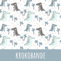 Krokobande Bio-Sommersweat 48cm Stoffrest 20,8€/m