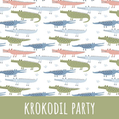 Korkodil party Bio Jersey 17cm Stoffrest 18,51€/m