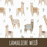 Lamaliebe weiß Bio Rib Jersey