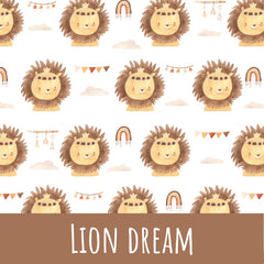 lion dream Bio Jersey 51cm Stoffrest 18,1€/m
