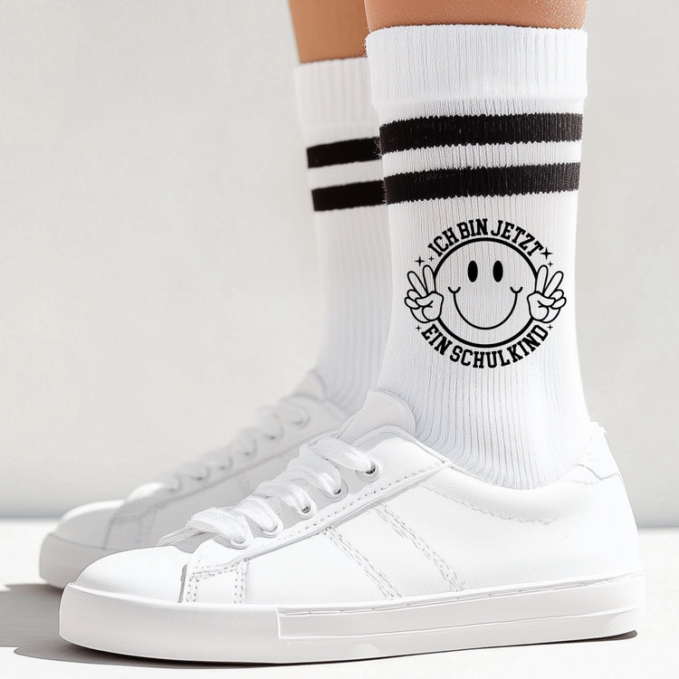 Schulkind Socken 019 - 5 verschiedene Farben