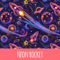 Neon Rocket Bio Sommersweat 49cm Stoffrest 20,61€/m