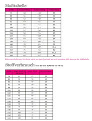 Papierschnittmuster Basicshirt Kinder