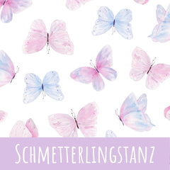 Schmetterlingstanz Bio-Sommersweat 50cm Stoffrest 20,8€/m