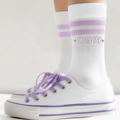 Schulkind Socken 073 - 5 verschiedene Farben