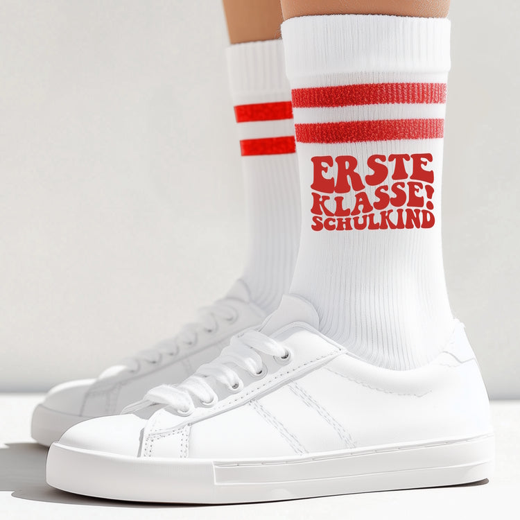 Schulkind Socken 082 - 5 verschiedene Farben