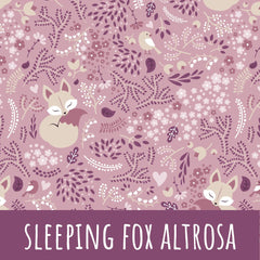 Sleeping fox altrosa Bio Jersey