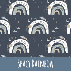 spacy rainbow Musselin 60cm Stoffrest 15,45€/m