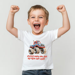 Kinder Bio Nanali T-Shirt 09 Monstertruck