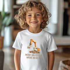 Kinder Bio Nanali T-Shirt 018 Meine Baustelle meine Regeln