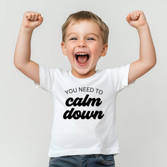 Kinder Bio Nanali T-Shirt 057 you need to calm down
