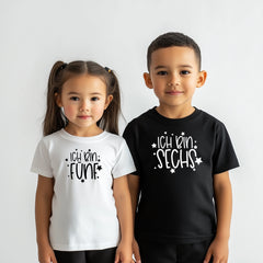 Kinder Bio Nanali T-Shirt 060-65 Ich bin 1,2,3,4,5,6