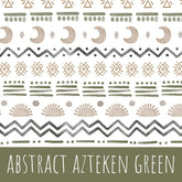 Abstract aztecen green Bio Jersey - Mamikes