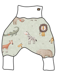 DIY-Paket Lange Pumphose african animals