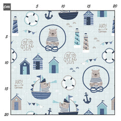 Ahoy captain blau Bio Jersey - Mamikes