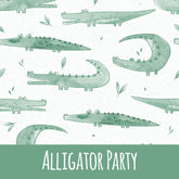 Alligator party Baumwolle - Mamikes