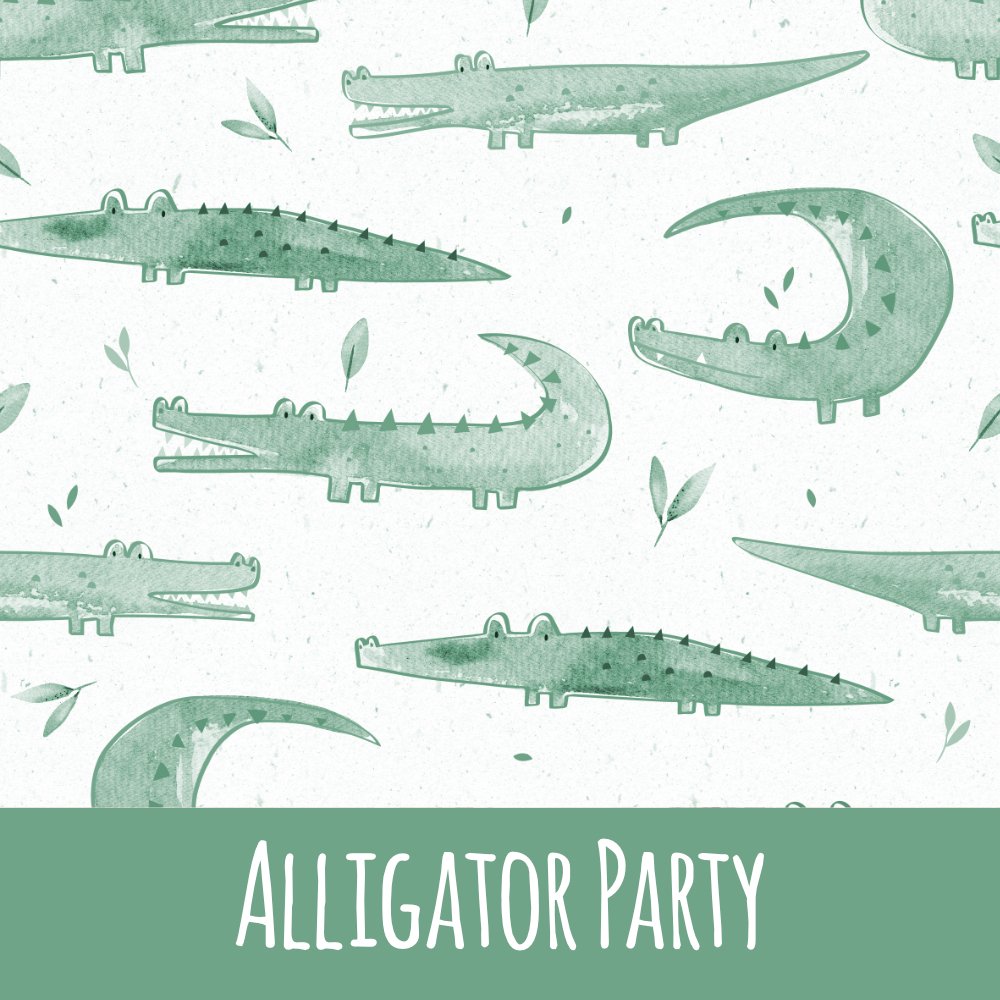 Alligator party Bio Jersey - Mamikes