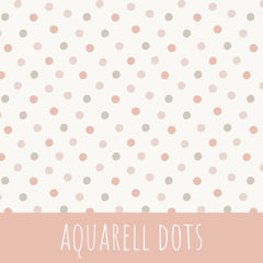 Aquarell dots Baumwolle