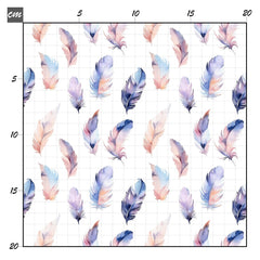 Aquarell Federn Baumwolle