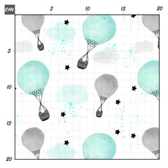 Ballonfahrt mint Baumwolle