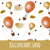 Ballonfahrt sand Baumwolle