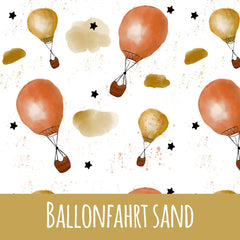 Ballonfahrt sand Baumwolle