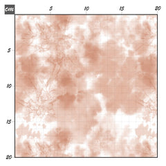 Batik orange Baumwolle