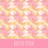 Batik pink Baumwolle