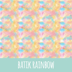 Batik rainbow Baumwolle