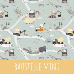 Baustelle mint Bio Jersey - Mamikes