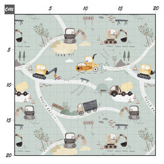 Baustelle mint Bio Jersey - Mamikes