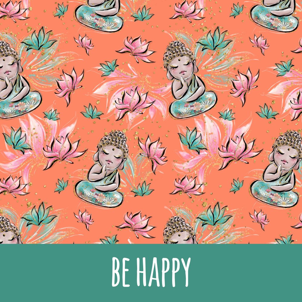 Be happy Baumwolle - Mamikes