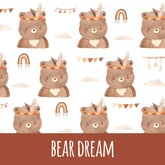 Bear dream Baumwolle - Mamikes