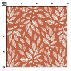 Blättertraum rost Baumwolle - Mamikes