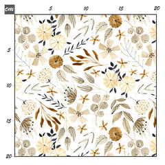 Blumentraum herbst Baumwolle - Mamikes