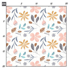 Blumenwiese pastell Baumwolle - Mamikes