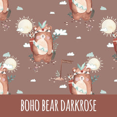 Boho bear darkrose Baumwolle - Mamikes